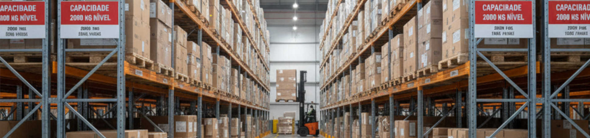 capacidade de carga de porta paletes